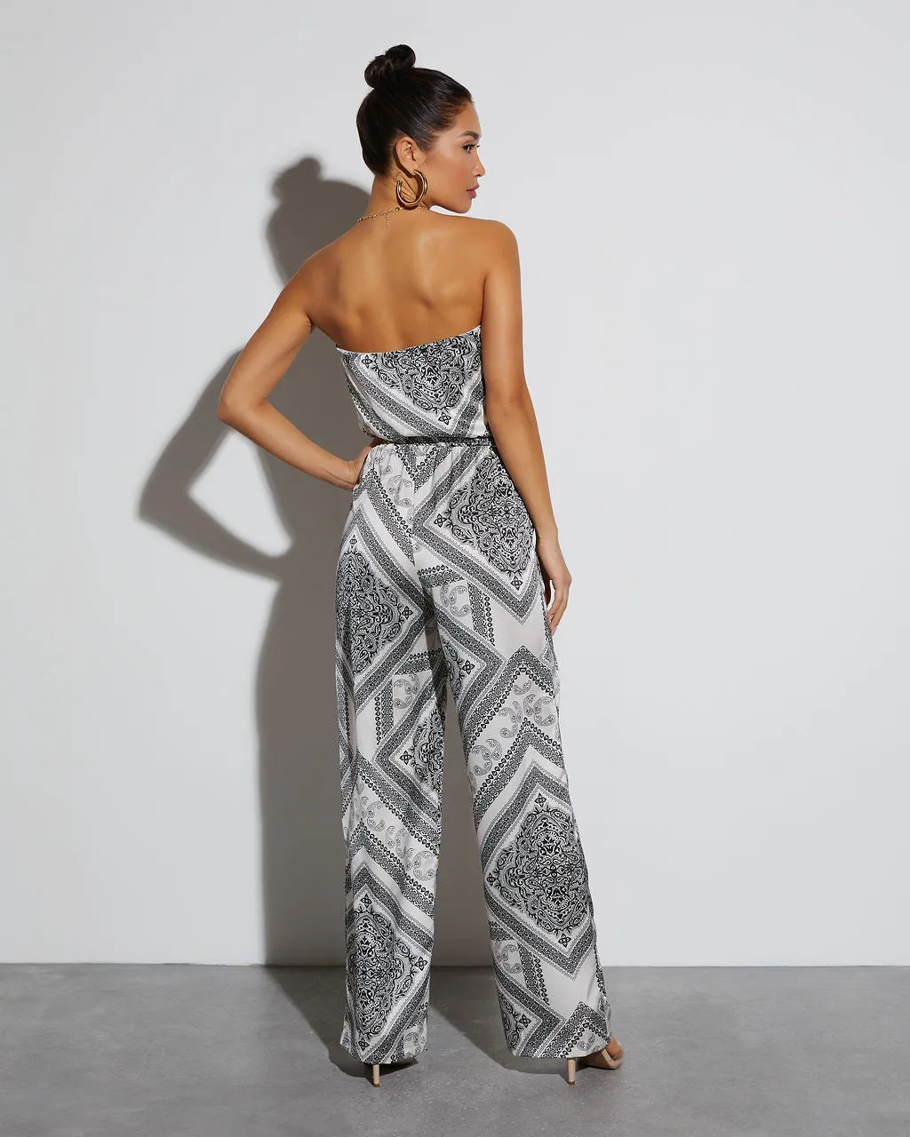 Meadow Strapless Jumpsuit sold by Vici product image thumbnail 5