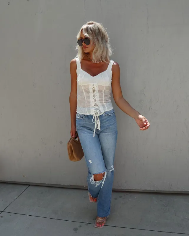 Love Lasts Forever Corset Top sold by Vici