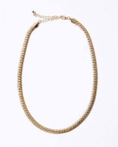 Zemer Curb Chain Necklace - Gold sold by Vici