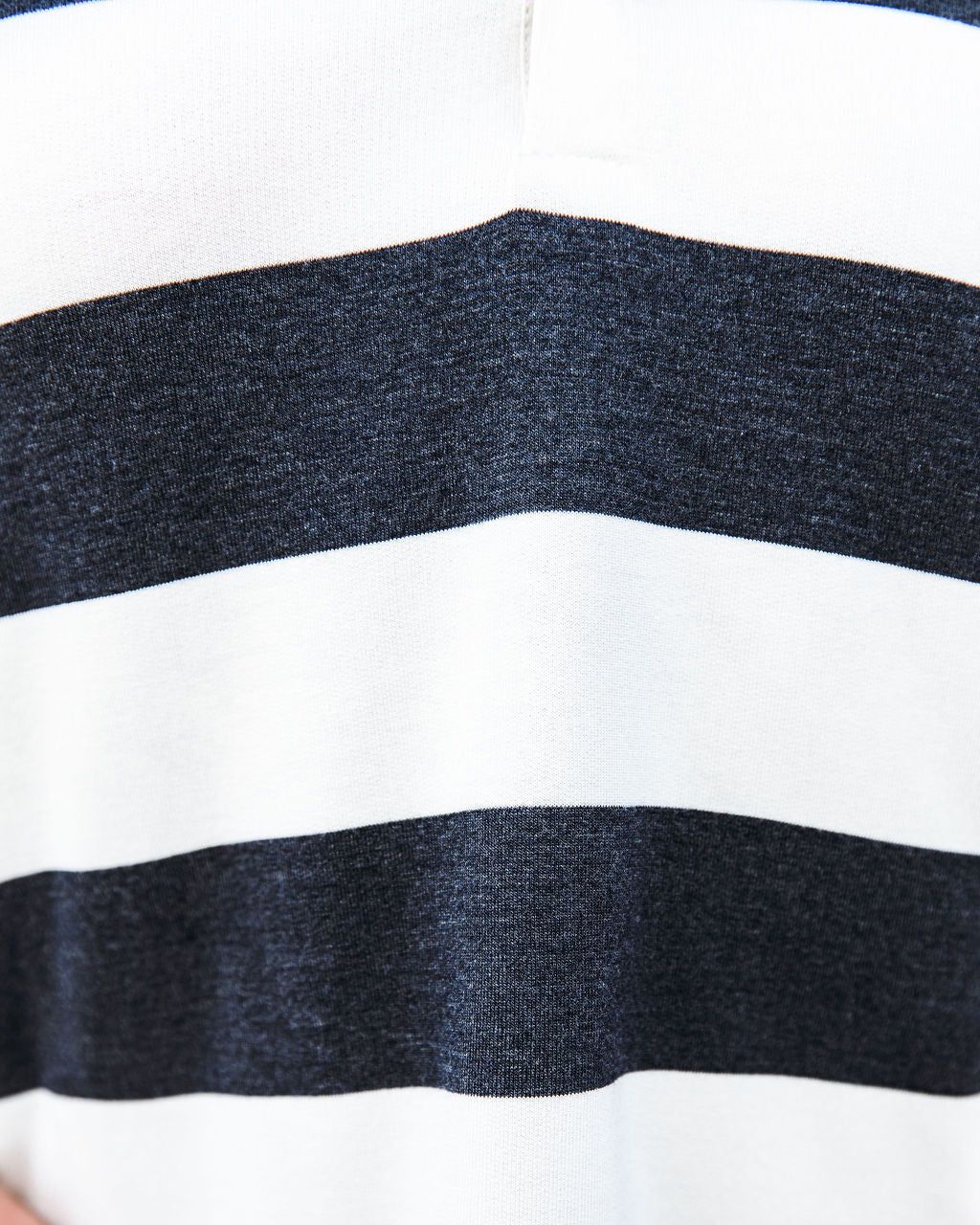 League Collared Striped Knit Rugby Top - FINAL SALE sold by Vici product image thumbnail 4