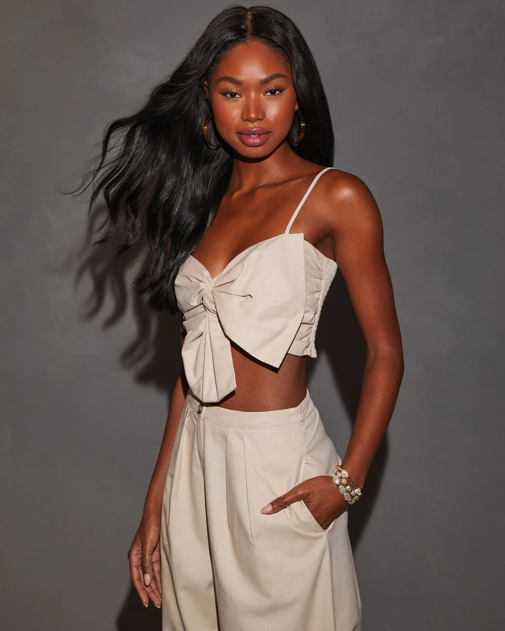 Galene Statement Crop Top sold by Vici product image thumbnail 3