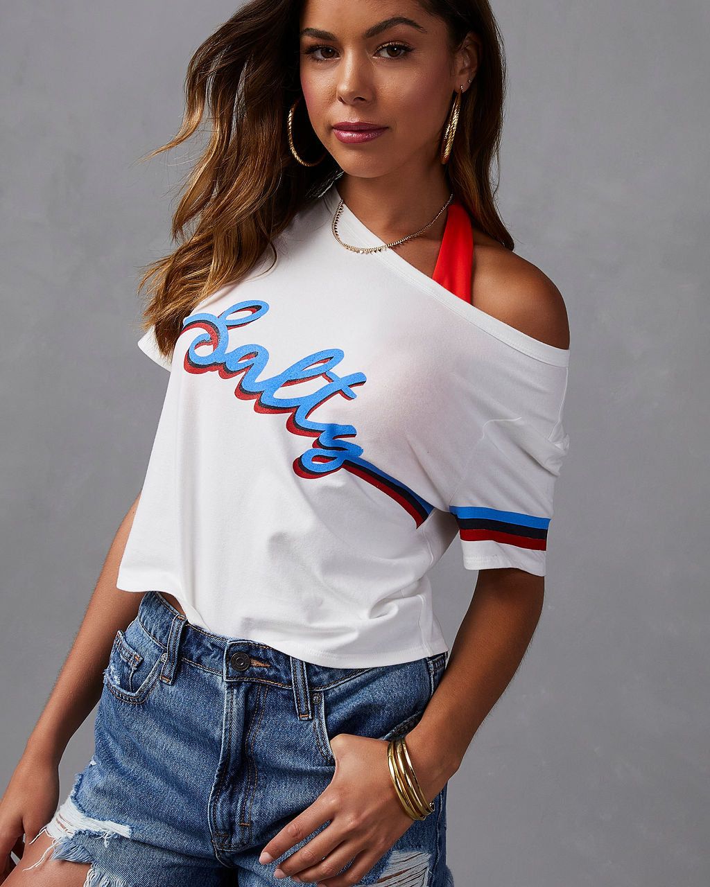 Salty Cotton Tee - FINAL SALE sold by Vici product image thumbnail 5