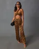 Easy Tiger Animal Print Wide Leg Pant sold by Vici