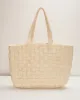 Let's Escape Woven Tote Bag sold by Vici