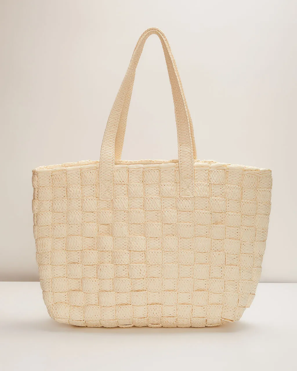 Let's Escape Woven Tote Bag sold by Vici product image thumbnail 2