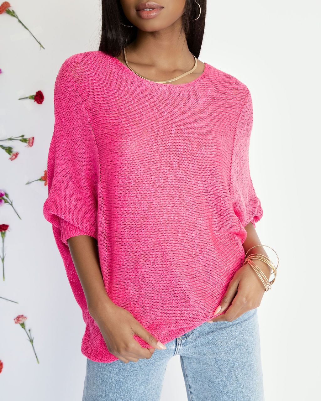 Unstoppable Me Dolman Knit Sweater sold by Vici product image thumbnail 2