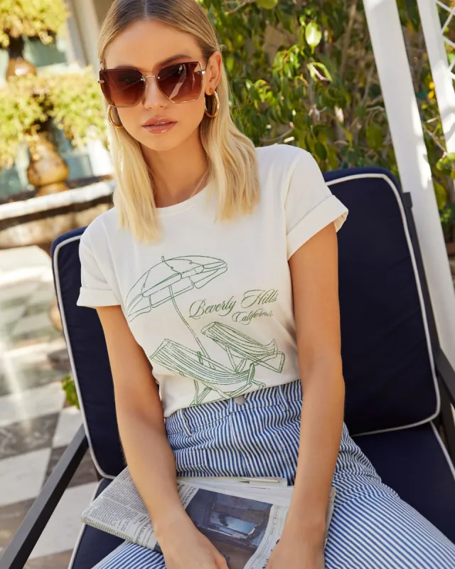 Beverly Hills Graphic Tee sold by Vici