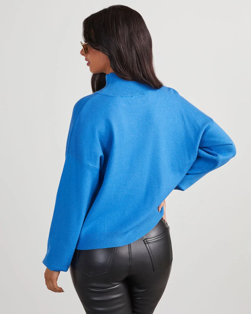 Parkin Mock Neck Knit Sweater sold by Vici product image thumbnail 5