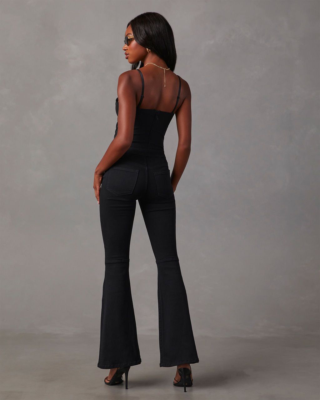 Under My Spell Faux Leather Bustier Bodysuit sold by Vici product image thumbnail 4