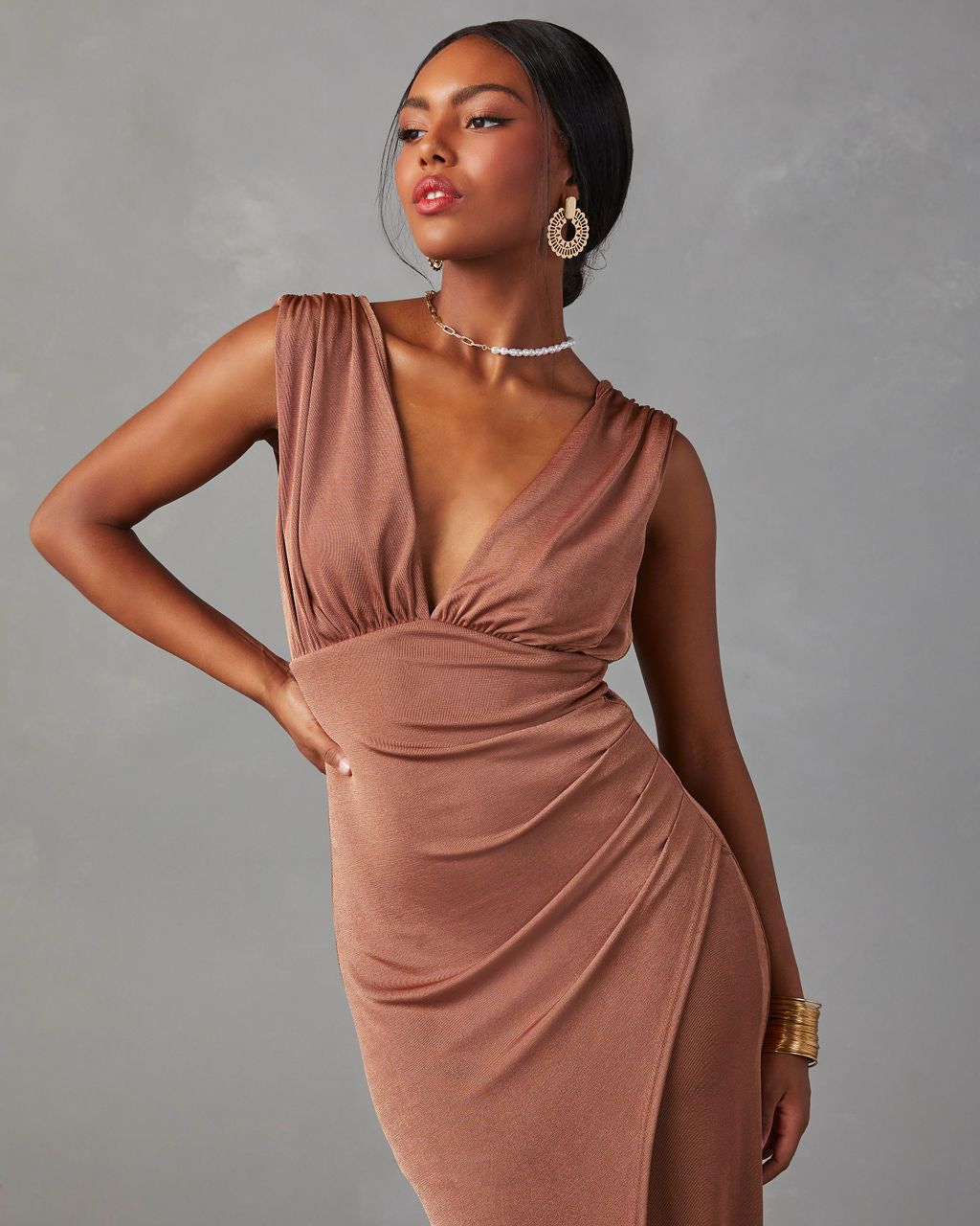 Juneau Maxi Dress sold by Vici product image thumbnail 4