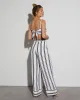 Gradey Striped Wide Leg Jumpsuit sold by Vici