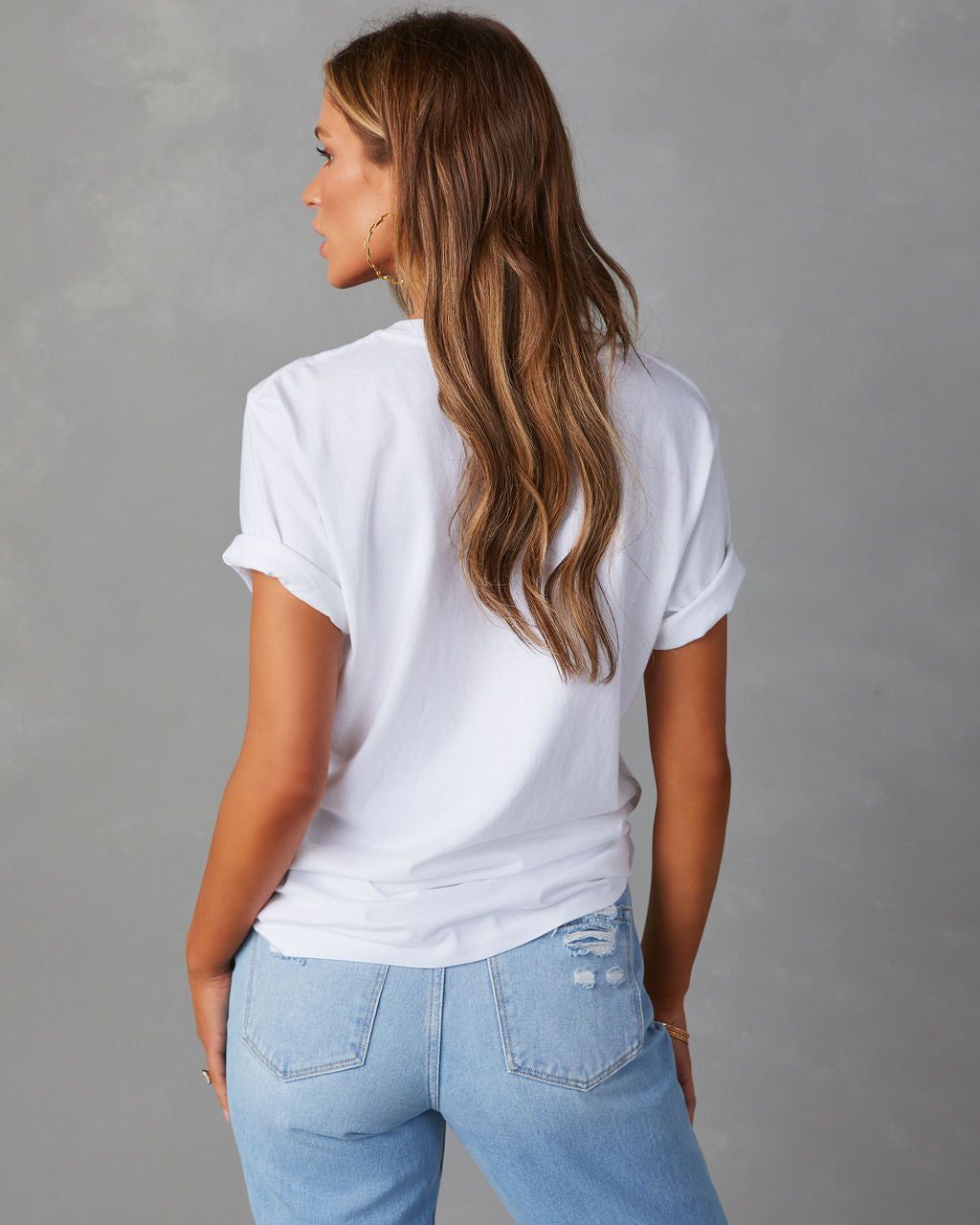 Tacos And Margs Cotton Tee - White - SALE sold by Vici product image thumbnail 2