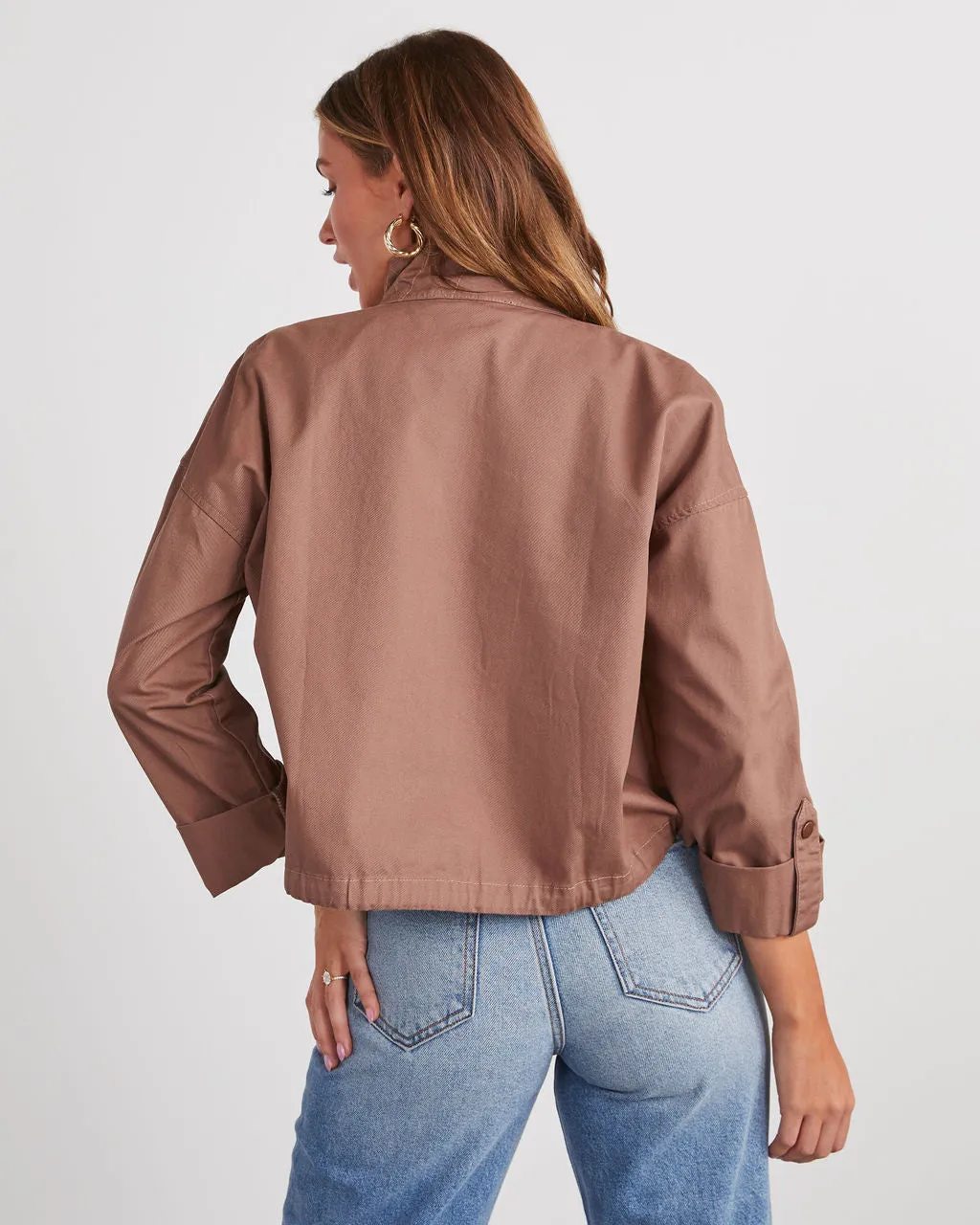 Off Duty Icon Zip Up Utility Jacket sold by Vici product image thumbnail 4