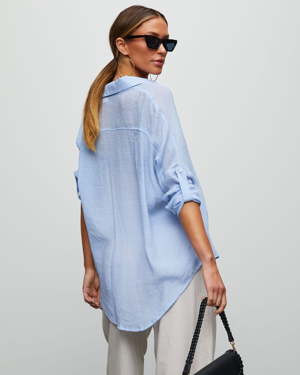 Lenay Button Down Top sold by Vici product image thumbnail 4
