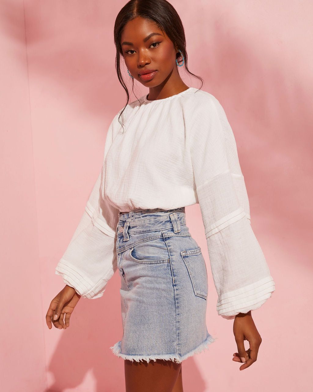 Cartago Cropped Pullover Sweatshirt sold by Vici product image thumbnail 4