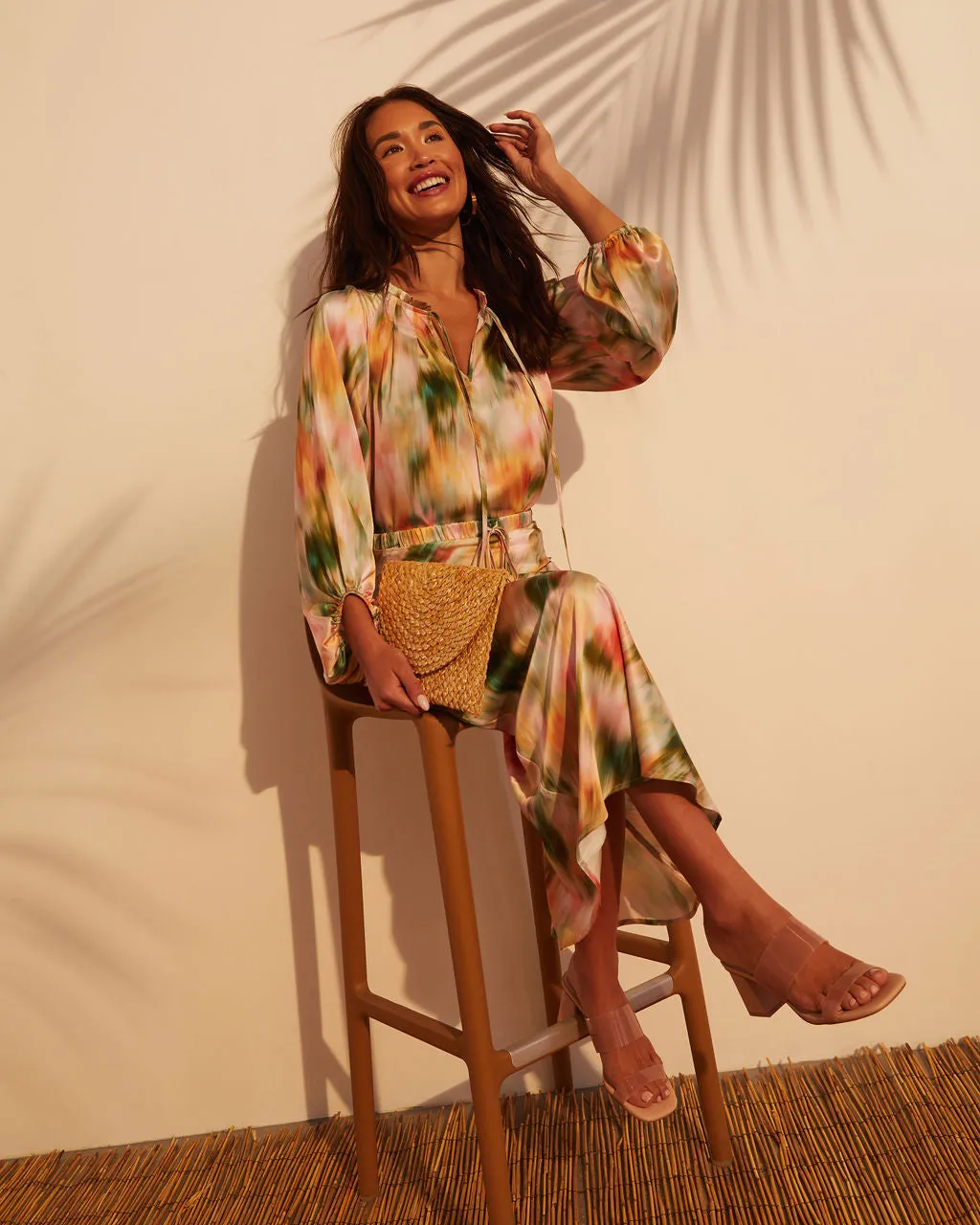 Haisley Abstract Long Sleeve Top sold by Vici product image thumbnail 4