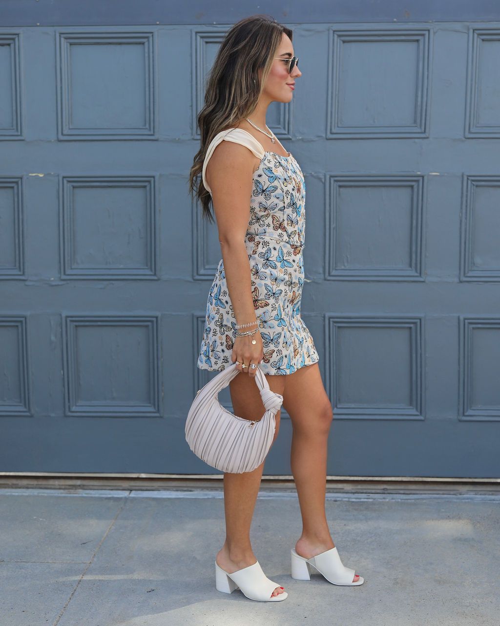 Roam Free Butterfly Corset Crop Top - FINAL SALE sold by Vici product image thumbnail 3