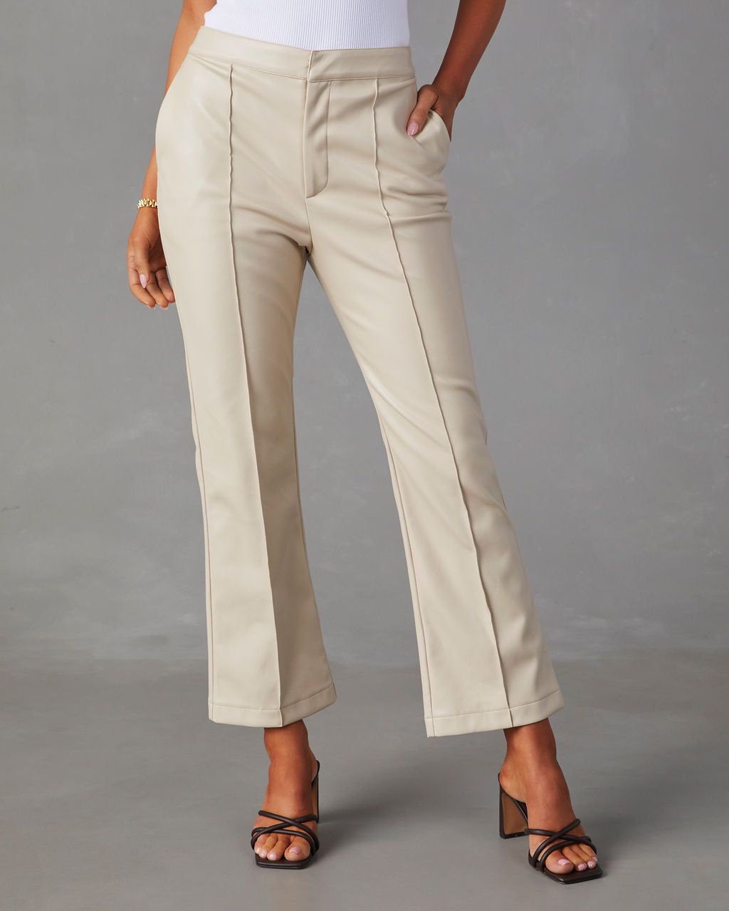 Rock The Night Faux Leather Pants sold by Vici