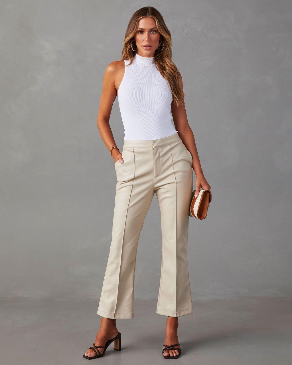 Rock The Night Faux Leather Pants sold by Vici product image thumbnail 2