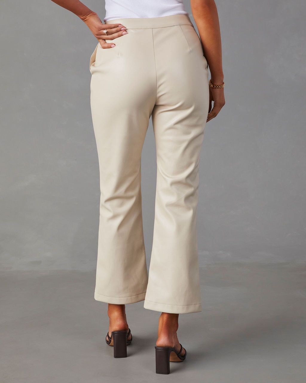 Rock The Night Faux Leather Pants sold by Vici product image thumbnail 3