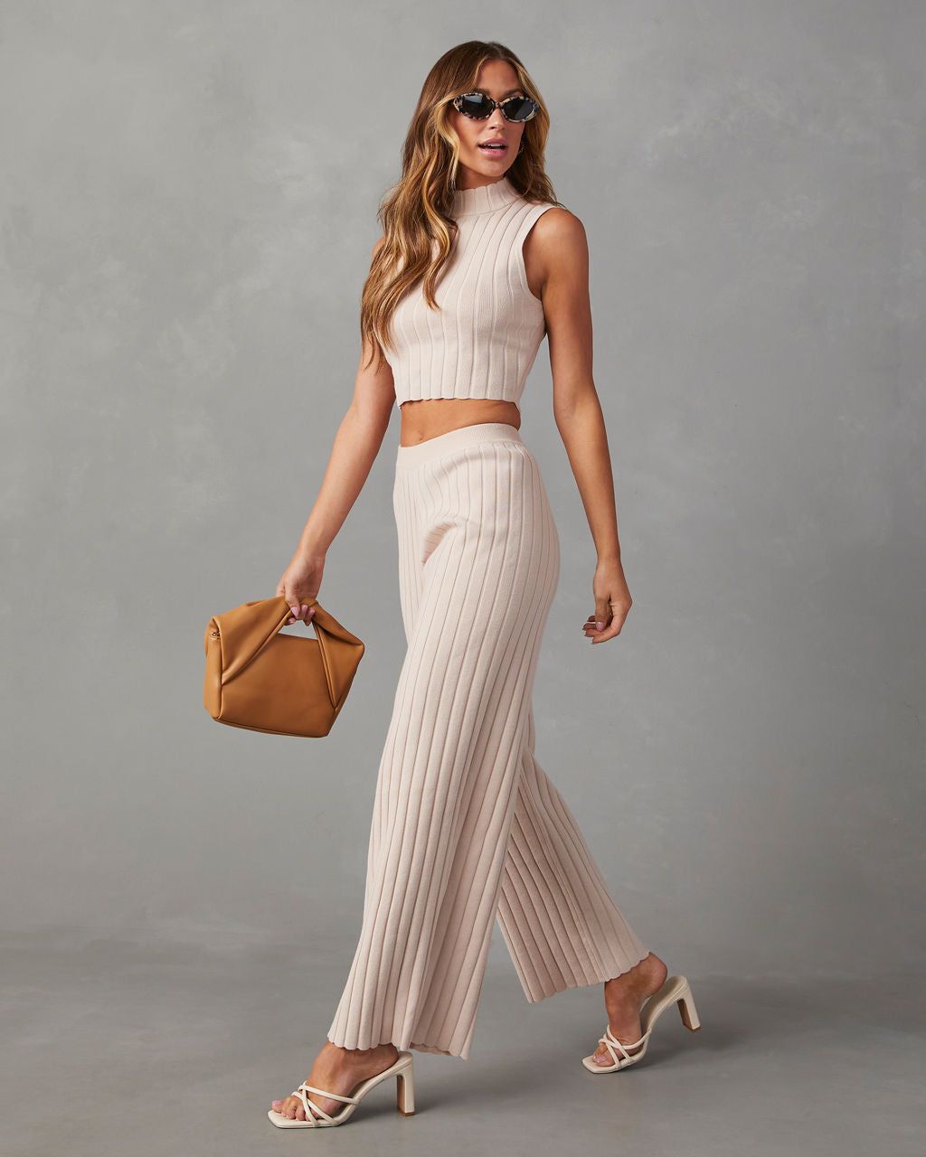 Madelaine Crew Neck Sleeveless Top sold by Vici product image thumbnail 3