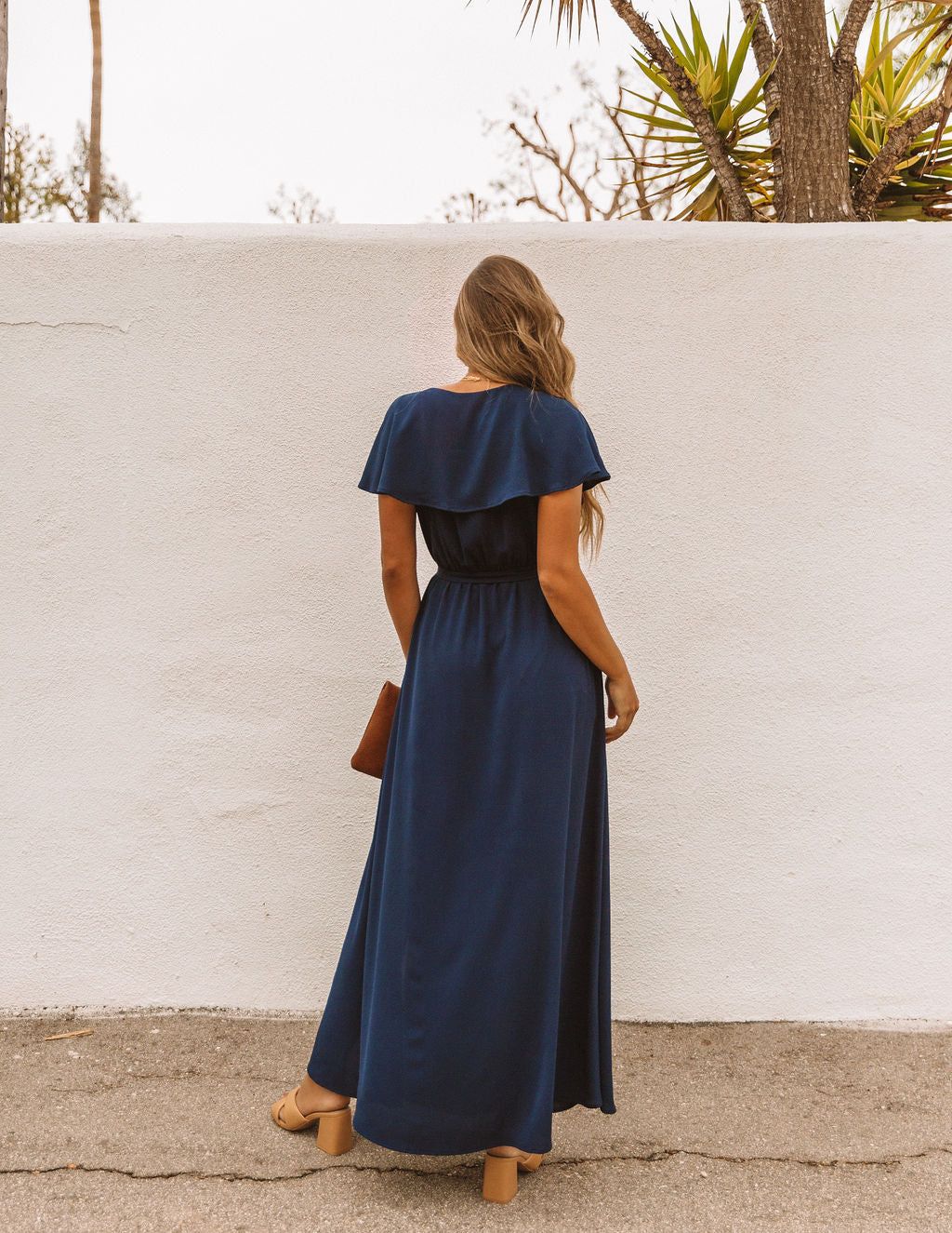 Lost In The Moment Maxi Dress - Navy sold by Vici product image thumbnail 2