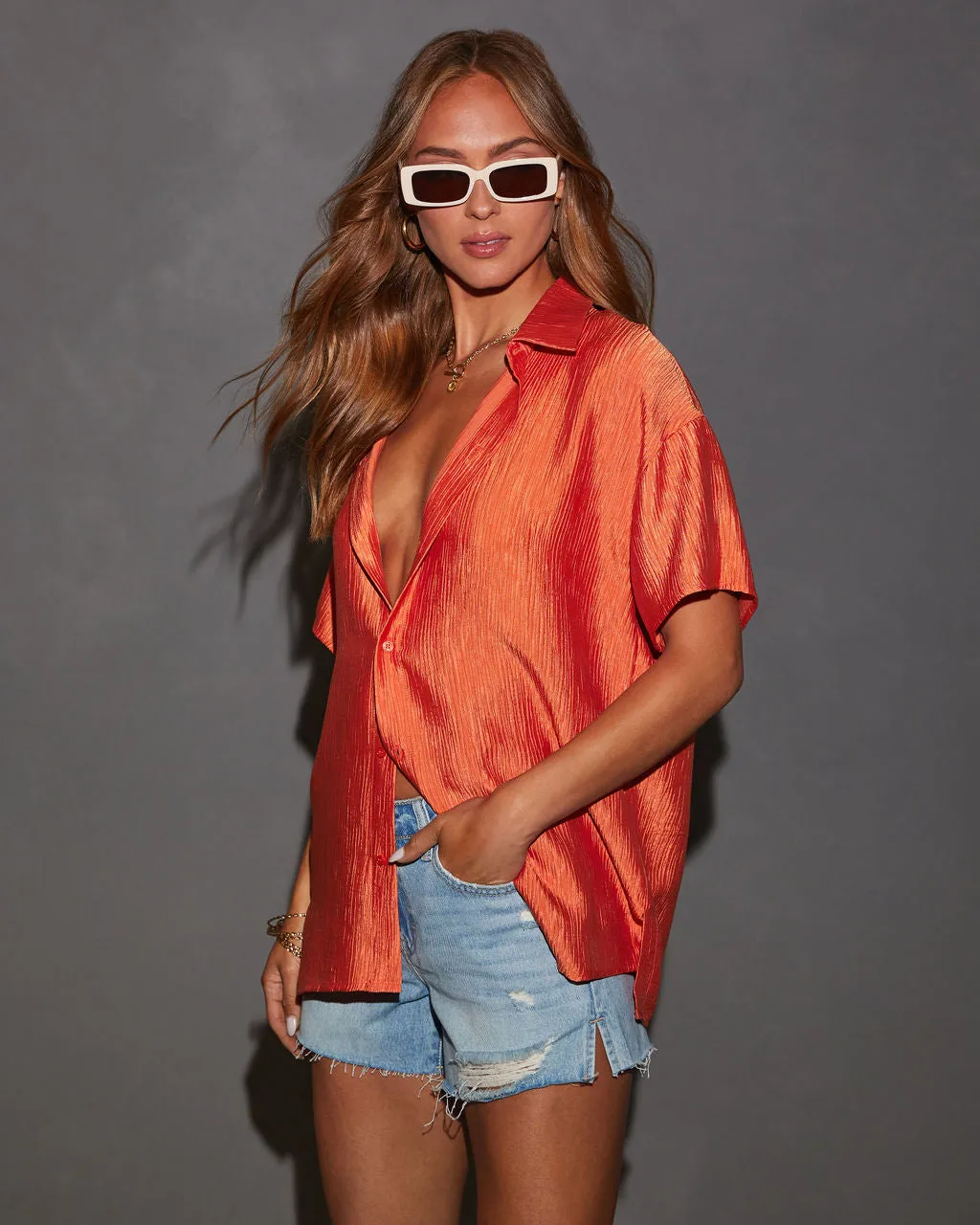 Ophelia Short Sleeve Top sold by Vici product image thumbnail 3