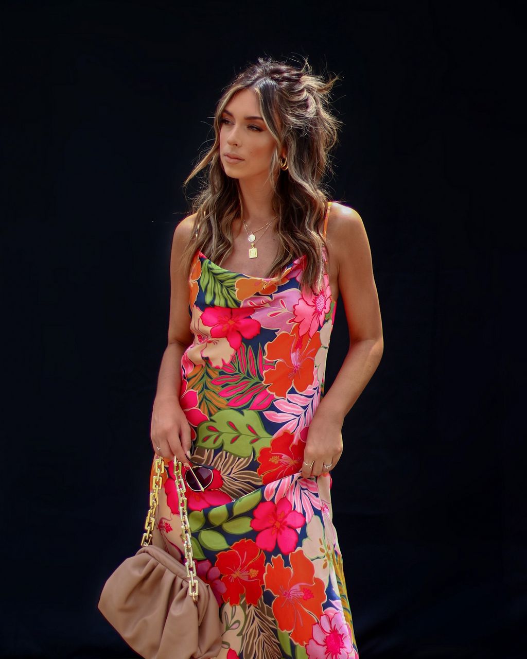 Made In Paradise Slip Dress - FINAL SALE sold by Vici product image thumbnail 5