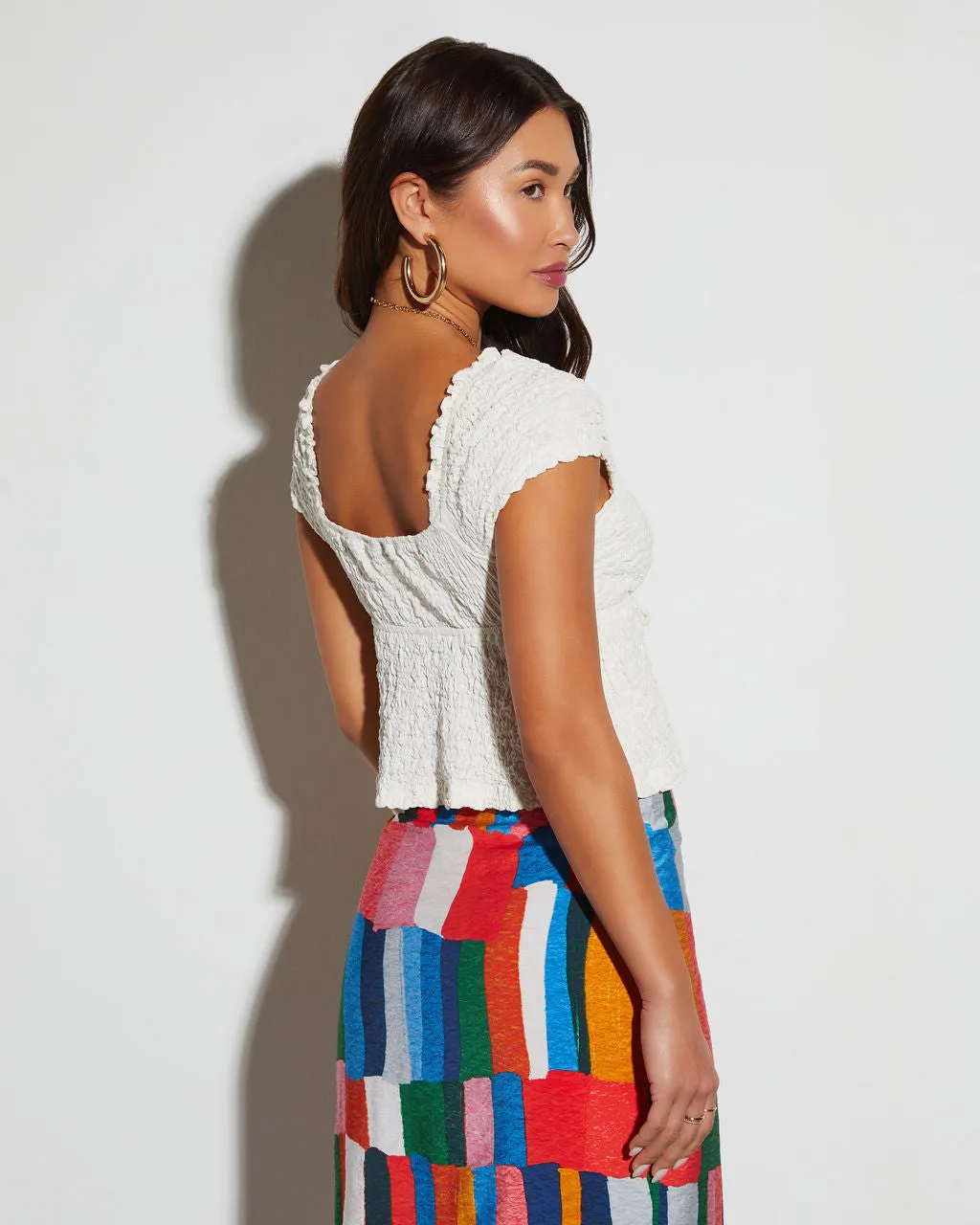 Katrina Sweetheart Short Sleeve Top sold by Vici product image thumbnail 5