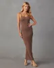 Amiah Low Back Maxi Dress sold by Vici