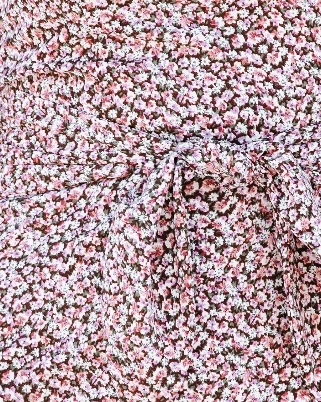 Dulce Floral Ruffle Strapless Dress - FINAL SALE sold by Vici product image thumbnail 4