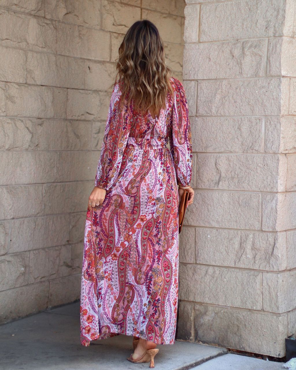 Midnight Sol Floral Maxi Dress sold by Vici product image thumbnail 4