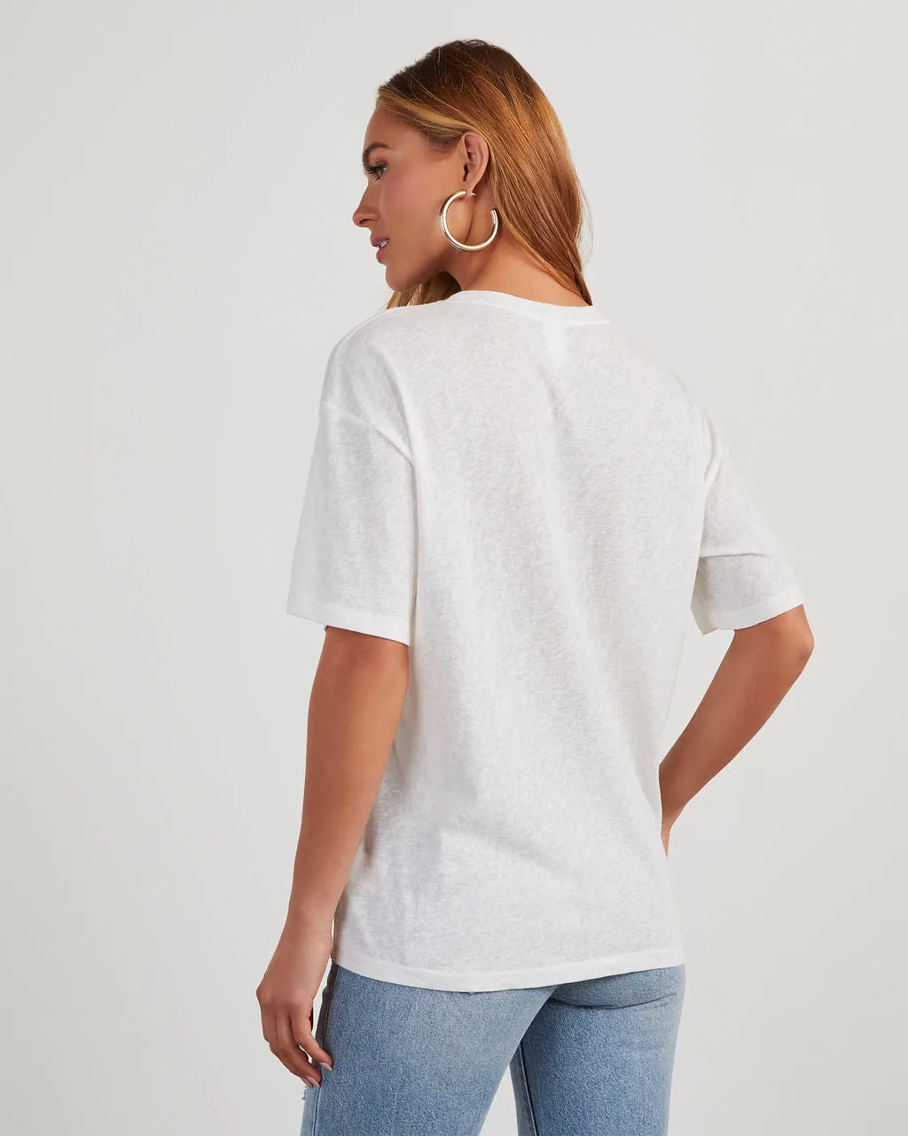 Magnolia Cotton Blend Pocket Tee sold by Vici product image thumbnail 4