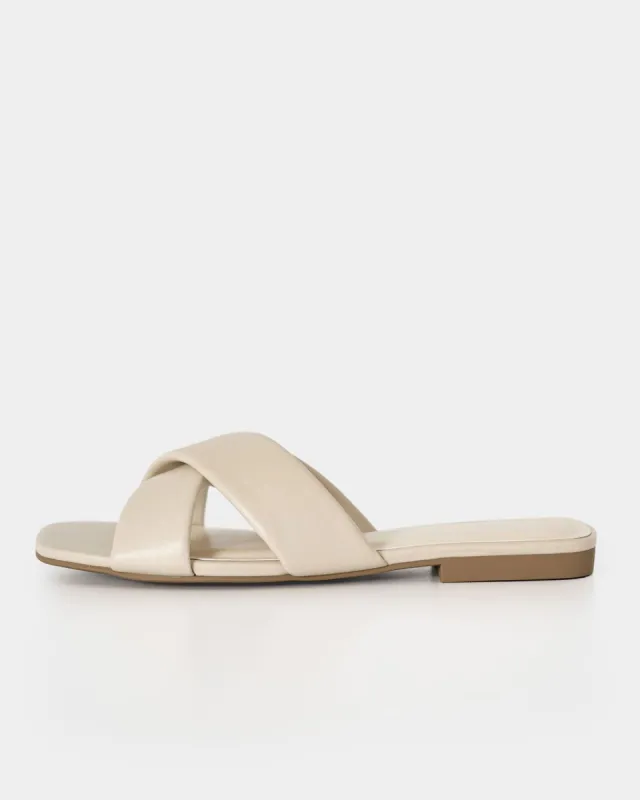 Julez Criss Cross Sandals - Bone - FINAL SALE sold by Vici