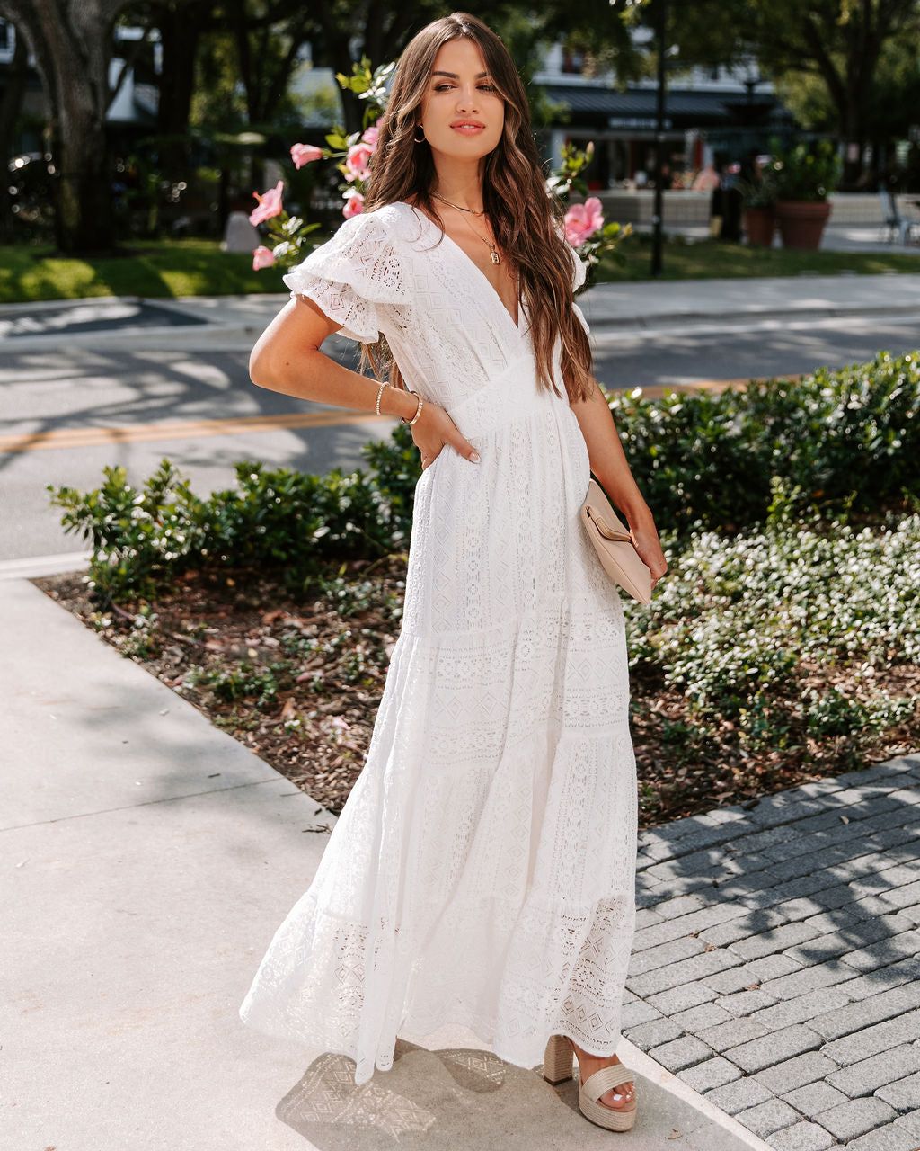 Behold Crochet Maxi Dress - FINAL SALE sold by Vici product image thumbnail 7