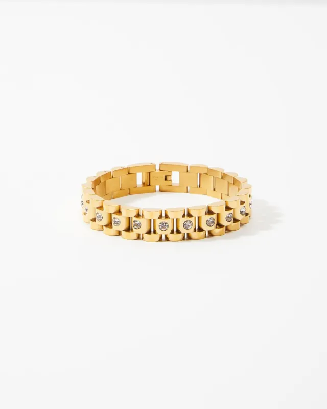 Watch Band Bracelet - Diamond - FINAL SALE made by Vici