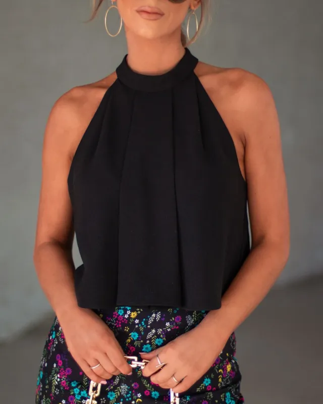 Wynn Sleeveless Top - Black - FINAL SALE made by Vici