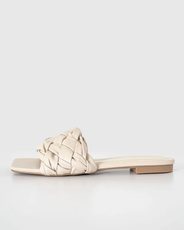Apron Braided Sandals - Bone - FINAL SALE sold by Vici