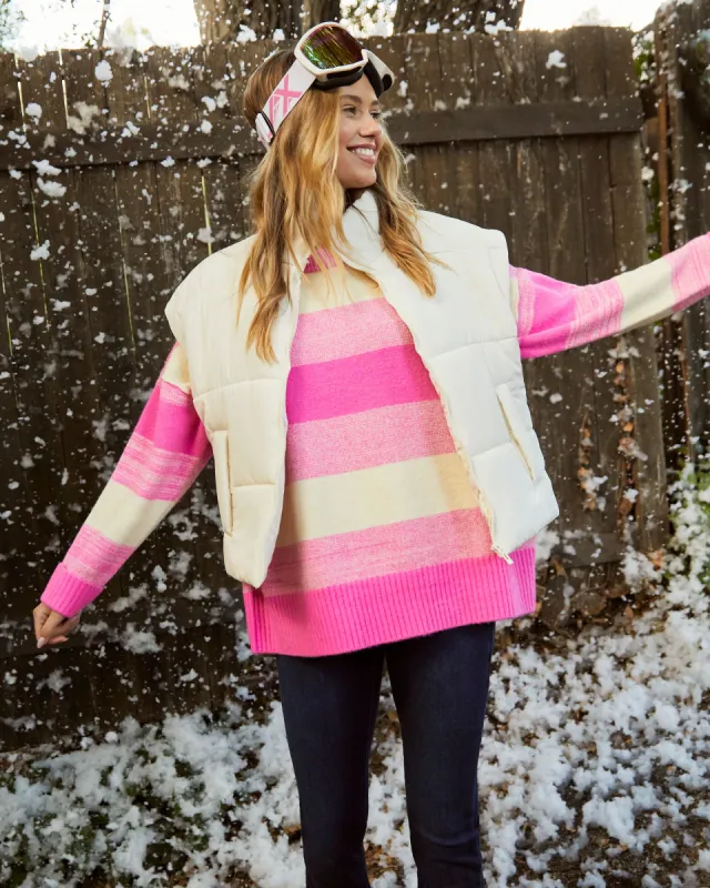 Whitfield Oversized Striped Sweater sold by Vici