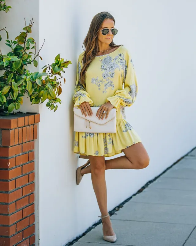 Nikki Floral Ruffle Dress - FINAL SALE sold by Vici