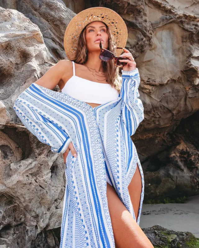 Cabo Dreams Button Down Tunic - FINAL SALE sold by Vici