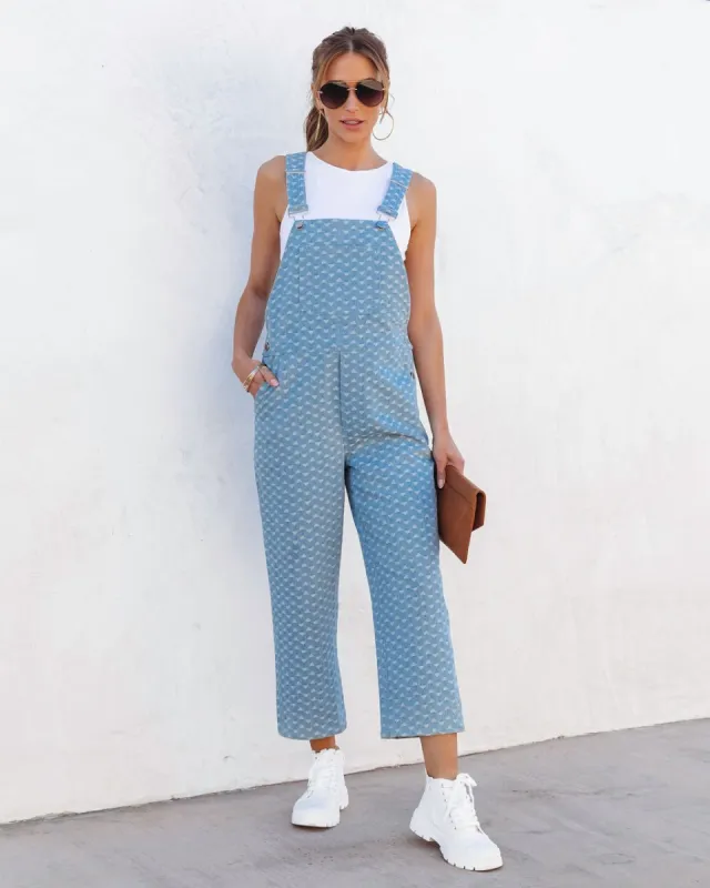 Billion Hearts Denim Jumpsuit - FINAL SALE sold by Vici