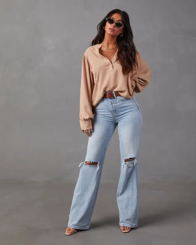 Chesney Long Sleeve Top sold by Vici