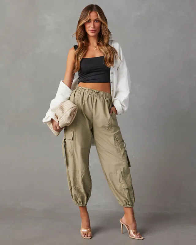 Carlson Cargo Utility Joggers sold by Vici