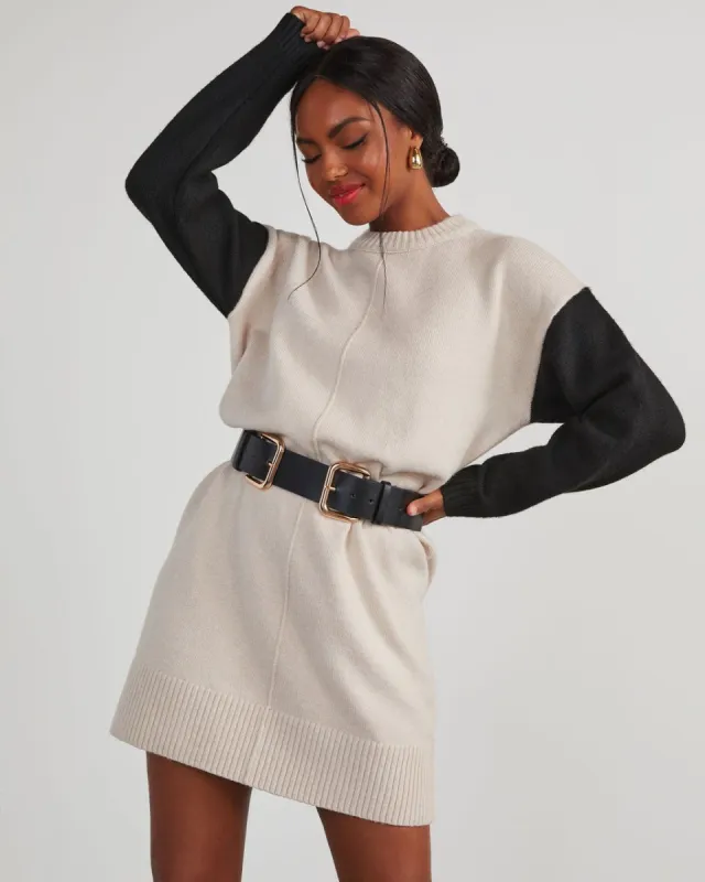 Double Buckle Faux Leather Belt sold by Vici