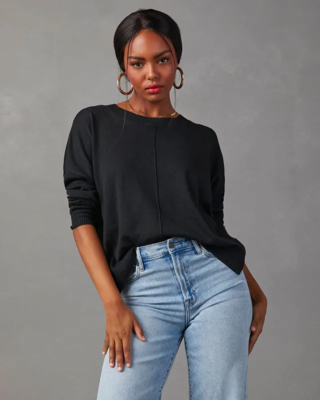 Quentin Crew Neck Pullover Sweater sold by Vici