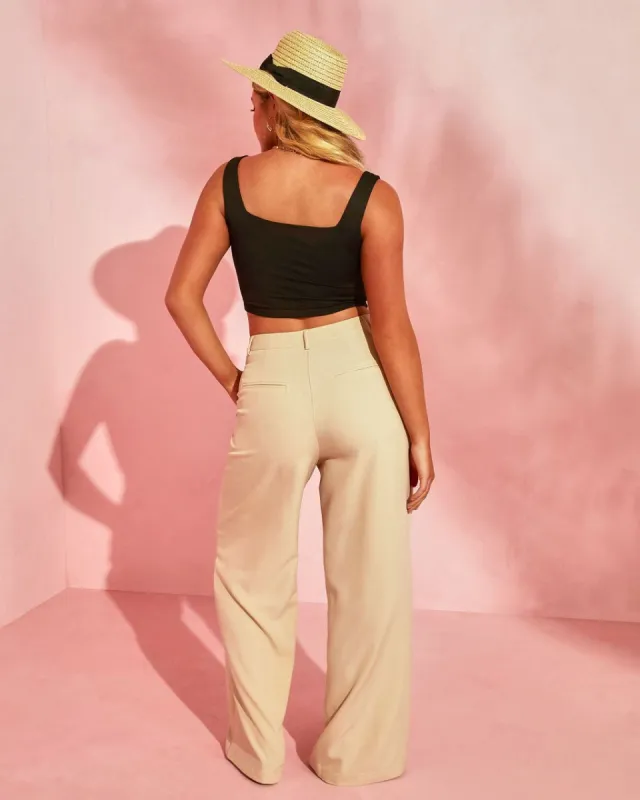 Bare Necessities Crop Tank sold by Vici