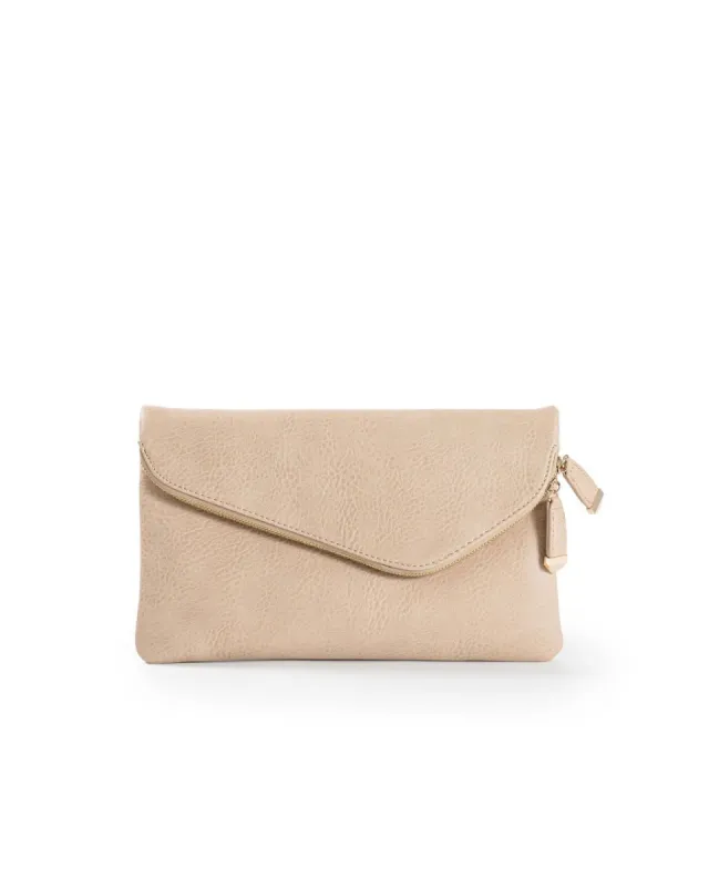 Stella Crossbody Envelope Zip Clutch sold by Vici