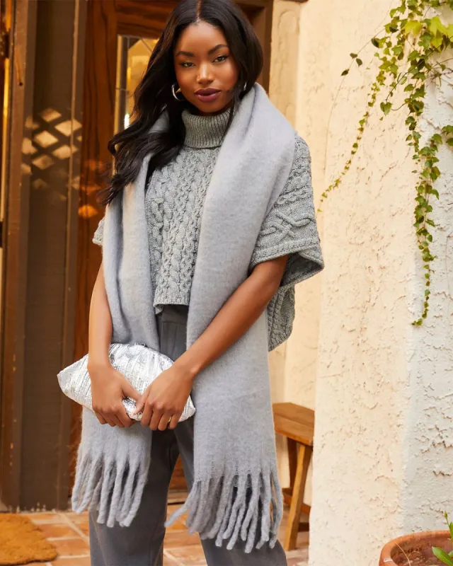 Cuddle Up Large Blanket Scarf sold by Vici