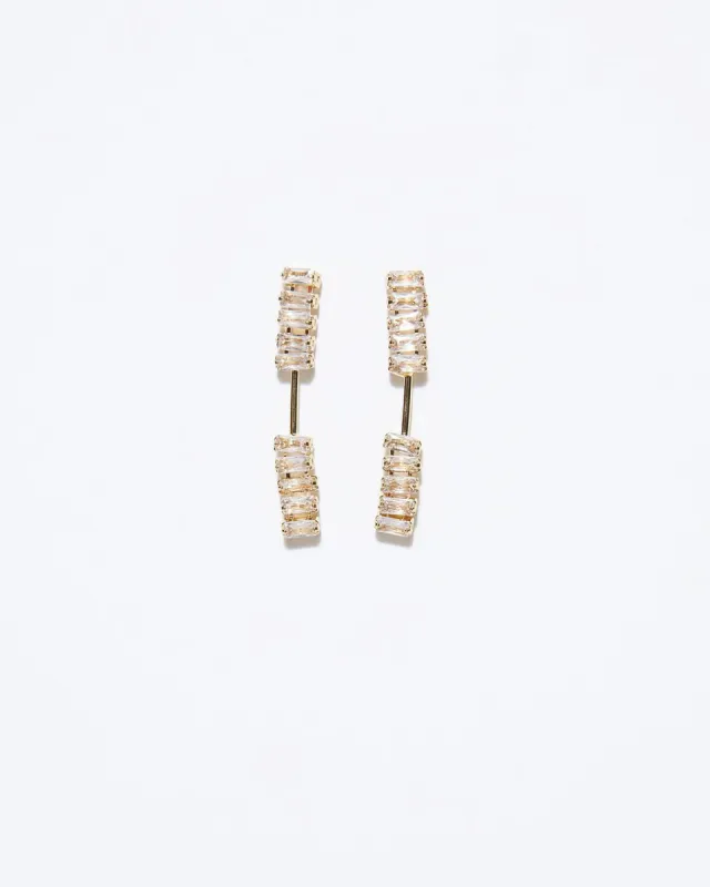 Shimmer Cove Drop Earrings - Gold - LAST CHANCE sold by Vici